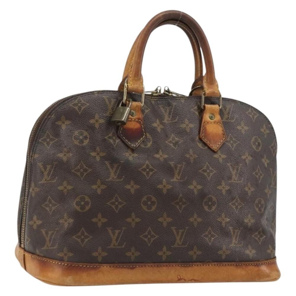 Louis Vuitton Monogram Alma Handbag Brown